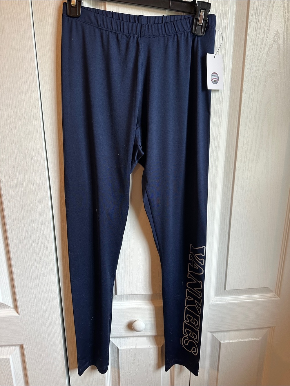 NY Yankees Navy Leggings